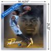 NBA Memphis Grizzlies - Ja Morant 20 Wall Poster, 22.4L" x 14.7W", Silver Framed Version view 3