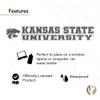 Desert Cactus Kansas State University Wildcats K-State EMAW Name Logo Vinyl Decal Laptop Water Bottle Car Scrapbook (8 Inch Sticker) view 4