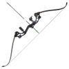 AMEYXGS Archery 64" Takedown Recurve Bow and Arrow Set 30-55lbs Hunting Bow Longbow Outdoor Shooting Target Practice Adult Bow Right Handed (Bow + Accessories, 45lb) view 2