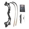 AMEYXGS Archery 64" Takedown Recurve Bow and Arrow Set 30-55lbs Hunting Bow Longbow Outdoor Shooting Target Practice Adult Bow Right Handed (Bow + Accessories, 45lb) view 4