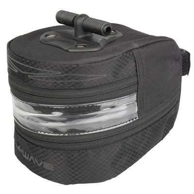 M-Wave Unisex Adult Tilburg L Illu Saddle Bag, Black, L