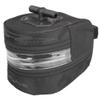 M-Wave Unisex Adult Tilburg L Illu Saddle Bag, Black, L view 1
