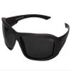 Edge Eyewear TXH716VS-TT Hamel Thin Temple - Soft-Touch Matte Black Frame/Polarized Smoke Vapor Shield Lenses view 1