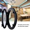 Acouto boat oval porthole- Boat Oval Porthole, 410x220 Portlight Porthole Window Port Hole Glass Anti-Aging Anti-Ultraviolet Universal for Marine Boat Yacht RV view 2