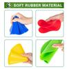 Vhxorrz Spot Markers 18 Pcs 9 Inch 10 Inch Non Slip Rubber Agility Markers for Football, Basketball Training Markers,School Activities, Exercise Drills view 2