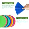 Vhxorrz Spot Markers 18 Pcs 9 Inch 10 Inch Non Slip Rubber Agility Markers for Football, Basketball Training Markers,School Activities, Exercise Drills view 3