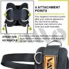 VAIIO Ankle Straps for Cable Machines,Adjustable Comfort fit Neoprene, Reinforce Double D-Ring - Premium Ankle Cuffs to Improve Abdominal Muscles, Lift The Butts, Tone The Legs for Men & Women view 3