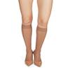MeMoi Women's Completely Opaque Knee Highs Honey One Size view 2