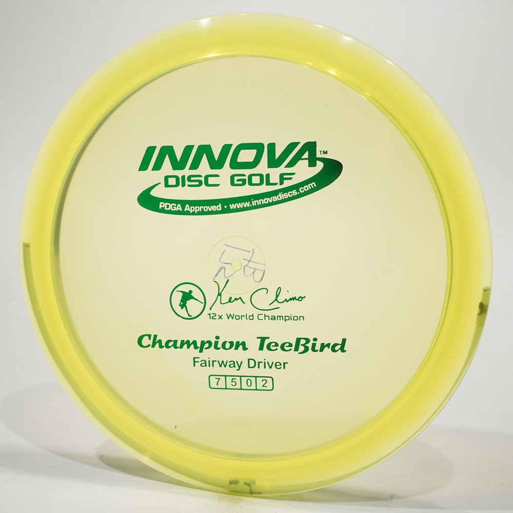 Innova Champion Teebird Disc Golf Fairway Driver, Pick Color/Weight [Stamp & Exact Color May Vary] Green 175-176 Grams