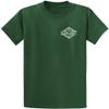 Joe's USA Koloa Surf Diamond Thruster Surfboards Heavy Cotton Tee -XL,Tall-Dark Green view 2
