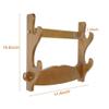 CXM WLONG 'ART Real Wood Wall Mount Sword Katana Wood Made Bracket Samurai Sword Stand Hanger Support Holder2 Story view 2