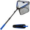 MoiShow Floating Landing Net  Foldable Fishing Net for Freshwater & Saltwater  Lightweight Fly Fishing Net view 1