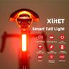Bike Smart Tail Light Breaking Sensing Red Rear Bicycle Light Auto On/Off Taillight XlitET Type C USB Rechargeable Waterproof view 2