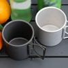 BESPORTBLE Aluminium Alloy Cup Multi-function Folding Water Mug Compact Portable Coffee Cup for Camping view 4