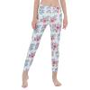 Moggemol Girls Stretchy Love Dance Legging Pants Ballet Dance Tights Gymnastics Performing Pant White 4 view 1