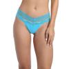 Pmrxi Cotton Thong for Women Panties Width 2.76inch(7cm) Lace Waistband Thongs For Woman Tangas Underwear Pack 10 Size Medium view 2
