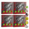 Volvik Power Soft Explosive Ball Speed Golf Balls 4 Dozen (Green Color 48 Balls) Bundle with 5 Ball Markers and 1 Magnet Hat Clip view 1
