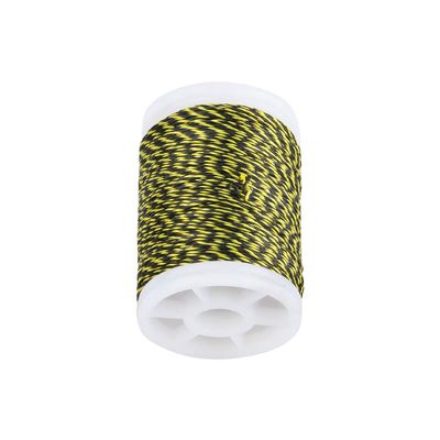 131 yard/120 m Archery Bow String Serving Thread Durable Nylon Bowstring Serving Thread for Compound Recurve Bow Tying Peep Sight Nock Point (Black Yellow)