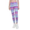 Moggemol Girls Stretchy Love Dance Legging Pants Ballet Dance Tights Gymnastics Performing Pant Purple 4 view 3
