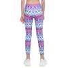 Moggemol Girls Stretchy Love Dance Legging Pants Ballet Dance Tights Gymnastics Performing Pant Purple 4 view 4
