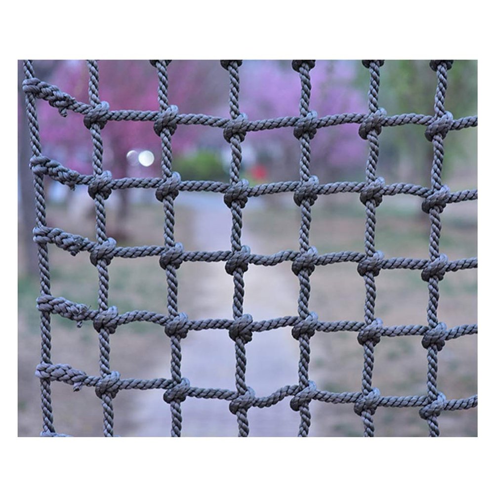 Outdoor Indoor Physical Training Climbing Netting Protection Safety Net Swing Set Climbing Ladder Truck Trailer Heavy Duty Netting Balcony Net Dia 10mm (Size : 1X4m/3.3X13.12ft)