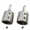 EZ-Xtend Bimini Top Eye End Top Cap Fitting Marine 316 SS 2PC. HD Double Set Screws for Securing Bimini Top Frame. Double Holding Power for Optimal Safety. 7/8" or 1" Sizes. (1" Eye Ends (2 PC)) view 2
