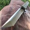 TACTICAL GEARZ Pocket Folding Knife for EDC, G10 Handle, D2 Steel Tanto Blade, Includes Sheath (NyxST Green) view 2