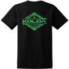 Joe's USA Koloa Surf Diamond Thruster Surfboards Heavy Cotton Tee -XL,Tall-Black view 1