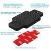 Gun Magnets Mount for Vehicle 46 lbs Rated. Tactical Magnetic Holder for Car, Truck, Home, Under Desk, Wall, Safe. Rubber Coated & Universal Accessories to Hide Handguns in House (2 Pack) view 3
