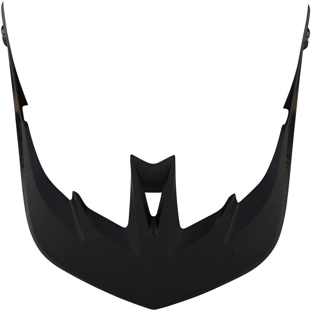 Troy Lee Designs A3 Mountain Bike Helmet Replacement Visor - MTB Cycling BMX Bicycle Helmet Accessories - Uno Black, One Size
