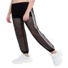 YONGHS Kids Girls Mesh Sweatpants Sports Long Athletic Pants High Waisted Casual Jogger Trackpants Black 8 view 3