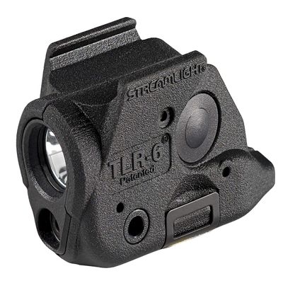 Streamlight 69286 TLR-6 100 Lumen Tactical Weapon Light with Integrated Red Aiming Laser Designed Exclusively and Solely for Rail Mounted Glock 43X MOS and Glock 48 MOS Only, Black