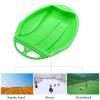 Snow Sleds for Kids and Adults, Owill Beetle Shaped Snow Sledge, Ski Pad Portable Anti-Skid Snow Sled Board with Handles, Outdoor Skiing Board Snow Grass Sand Board for Kids Adults (Green) view 3