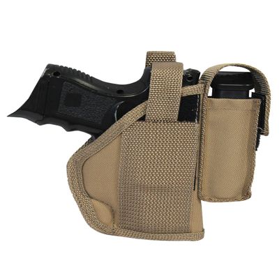 New Barsony Desert Sand OWB Holster w/Magazine Pouch (Walther CCP, Left)