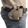 New Barsony Desert Sand OWB Holster w/Magazine Pouch (Walther CCP, Left) view 2