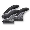 Future Fins R4 Vapor Core Thruster Fins Carbon-White S view 1