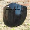 Four Point Shield Blank - 16 Gauge Steel Battle Ready - Natural - One Size view 1