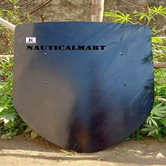 Blank Medieval Shield - Custom - 18 Gauge Steel - Natural - One Size
