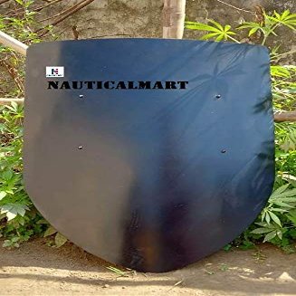 Blank Medieval Shield - Custom - 18 Gauge Steel - Natural - One Size