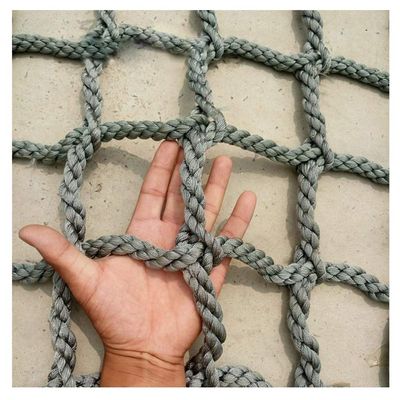 Cargo Net for Kids Climbing Netting Outdoor Playground Rock Structures Swing Sets Climb Safety Net Rope Ladder Netting Cargo Climbing Net Hammock Safety Net Dia 6mm (Size : 2X3m/6.6X9.8ft)