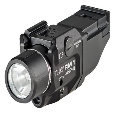 Streamlight 69446 TLR RM 1 500-Lumen Rail-Mounted Tactical Weapon Light with Integrated Red Aiming Laser, and Key Kit, Black