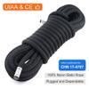 X XBEN 10.5 mm UIAA Static Climbing Rope 30M(95FT), Light and Soft Outdoor Rock Climbing Rope for Rock Climbing,Tree Climbing,Arborist Rope,Canyoneering,Rescue Work view 2