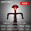 Bike Smart Tail Light Breaking Sensing Red Rear Bicycle Light Auto On/Off Taillight cubeliteII USB Rechargeable Waterproof view 2