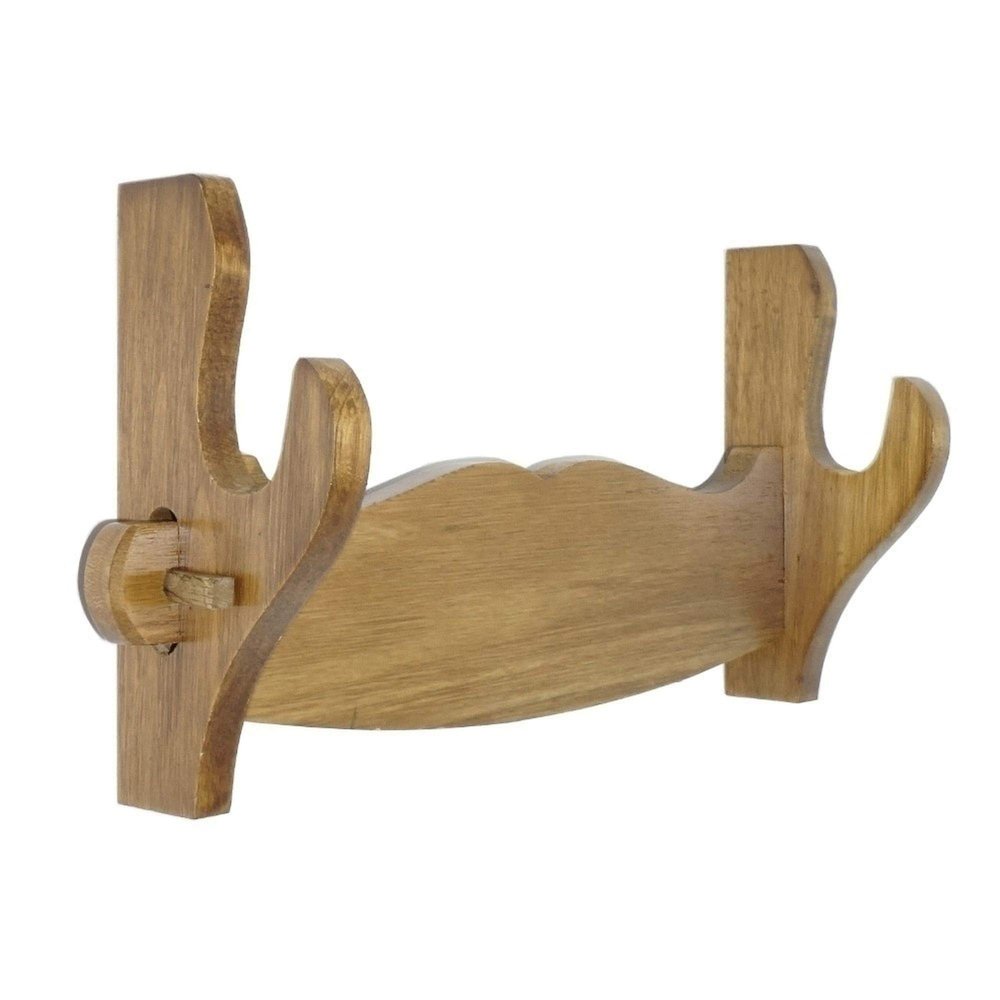 CXM WLONG 'ART Real Wood Wall Mount Sword Katana Wood Made Bracket Samurai Sword Stand Hanger Support Holder1 Story