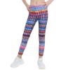 Moggemol Girls Stretchy Love Dance Legging Pants Ballet Dance Tights Gymnastics Performing Pant Colorful 4 view 1