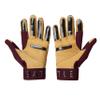 2024 WORKMAN3 Adult & Youth Batting Gloves Maroon view 2