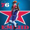 Trends International NBA Philadelphia 76ers - Joel Embiid 20 Wall Poster with Push Pins view 4