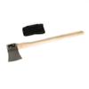 The General: World Axe Throwing League Premium Competition Throwing Axe & Multi-Purpose Camping Axe or Wood Splitting Axe with Nylon Sheath & Straight Hickory Wooden Handle view 1