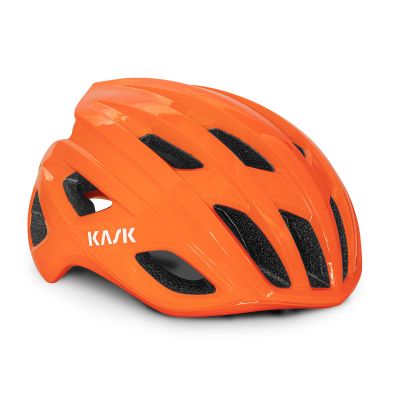 KASK Mojito3 Helmet I Road, Gravel and Commute Biking Helmet - Orange Fluo - Small