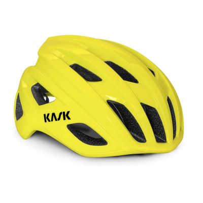 KASK Adult Road Bike Helmet Mojito Cubed WG11 Yellow Fluo [Size 58]